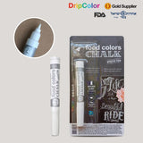 Food Colors Chalk White Edible Marker