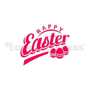Happy Easter Stencil