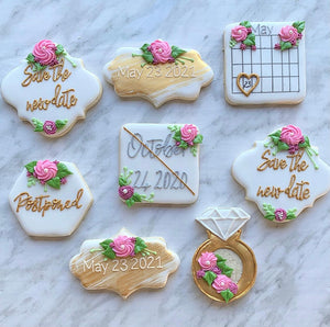 Wedding Custom Sugar Cookies - Request a Quote