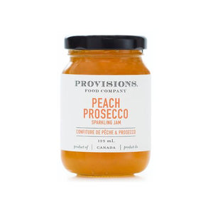 Provisions Food Company- Peach Prosecco Sparkling Jam