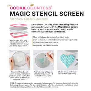 Magic Stencil Screen Airbrushing Tool-Single