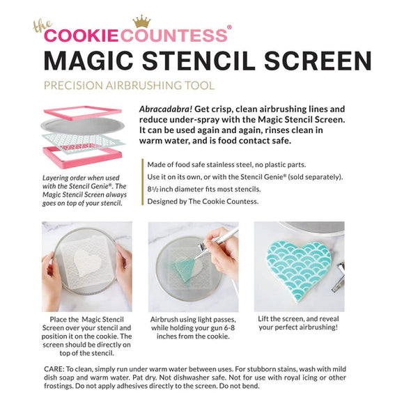 Magic Stencil Screen Airbrushing Tool-Single